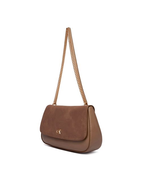 CALVIN KLEIN Chain Brushed Medium crossbody bag CALVIN KLEIN | LV04F3407GVFU